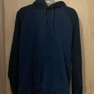 Black and Blue Hoodie